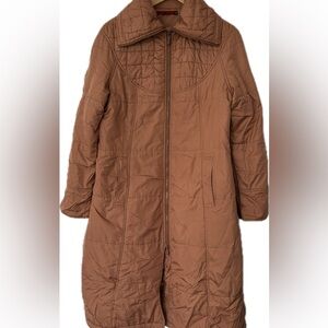 Women's Brown Quilted Jacket
